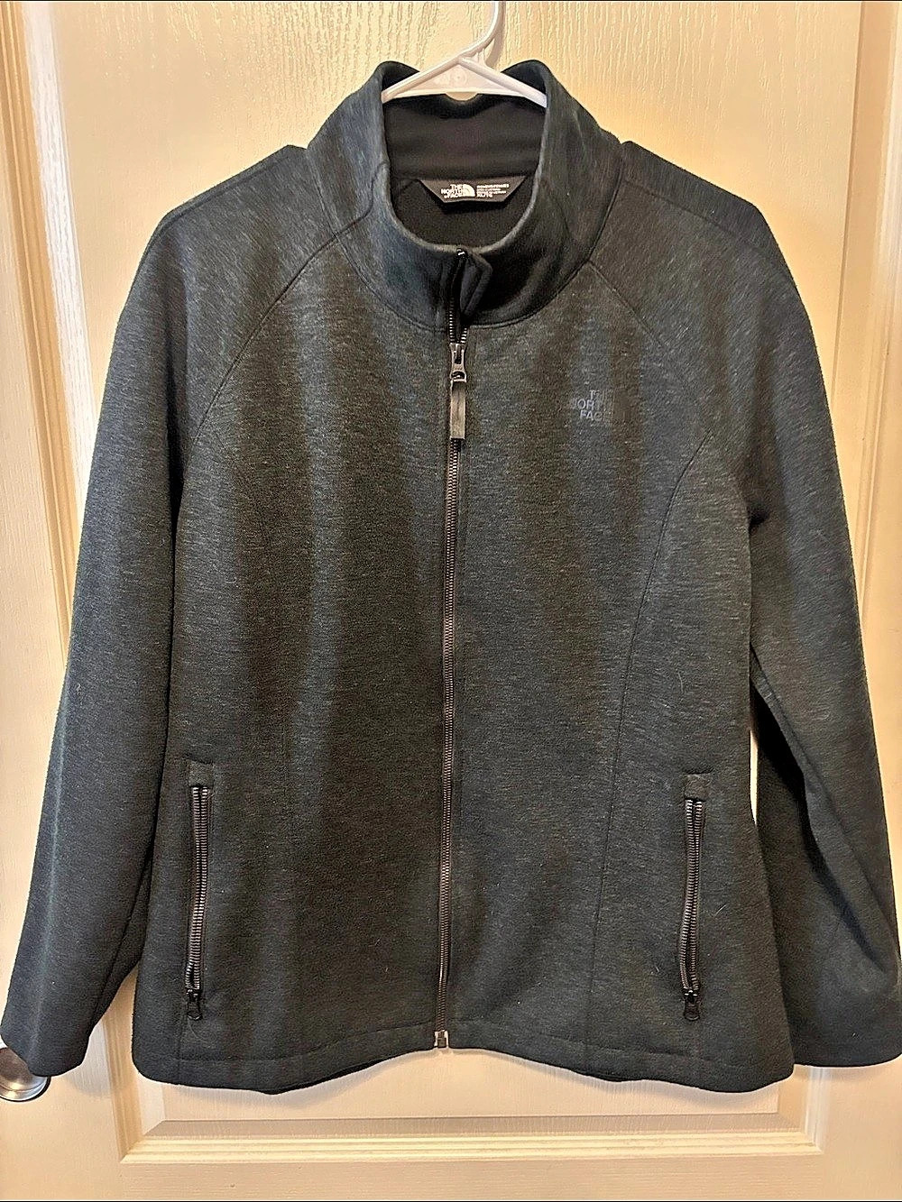 The North Face Women's Skyline Full-Zip Fleece Jacket Black XL